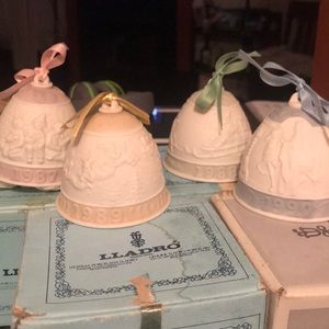 3 Lladro Bells